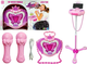 Szkatułka z pozytywką LEAN Toys na statywie z mikrofonem i głośnikiem Różowa 6606 (5905214979447) - obraz 2