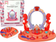 Toaletka LEAN Toys do makijażu z lustrem światłami i dźwiękiem Różowy 10831 (5905214974787) - obraz 2