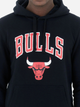 Bluza męska z kapturem kangurka New Era NBA Regular Bulls 60416759 M Czarna (0197214897288) - obraz 4