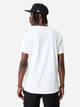 T-shirt męski bawełniany New Era Ne Essentls 60416745 M Biały (0197214897943) - obraz 2