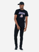 Футболка бавовняна довга чоловіча New Era NBA Team Lakers 60416756 M Чорна (0197214896922) - зображення 3