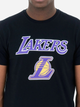 Футболка бавовняна довга чоловіча New Era NBA Team Lakers 60416756 2XL Чорна (0197214896960) - зображення 4