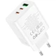 Зарядное устройство HOCO C126A Pure White (6931474798725) - изображение 4