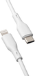 Kabel Qualo Recycling USB Type-C – Lightning 1.5 m White (5907457783454) - obraz 4