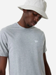 T-shirt męski bawełniany New Era Ne Essentials 60416746 M Jasnoszary (0197214898001) - obraz 5