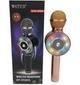 Детский караоке микрофон Bluetooth WSTER WS669 с динамиком и колонкой беспроводной микрофон Розовый - изображение 9