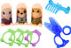 Zestaw kreatywny LEAN Toys Ciastolina Ludziki I Salon fryzjerski + Akcesoria 18145 (5905991015024) - obraz 2