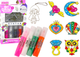 Zestaw witrażek zawieszek do malowania LEAN Toys z zastygającą farbą 13222 (5905323214248) - obraz 2