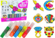 Zestaw kreatywny LEAN Toys Biżuteria zawieszki do malowania z zastygającą farbą 6 szt. 13219 (5905323214217) - obraz 2