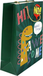 Torba prezentowa LEAN Toys Dinozaur papierowa 41.5 x 30 x 12 cm Zielona 16740 (5905884453261) - obraz 3