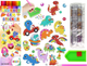 Zestaw do haftu diamentowego LEAN Toys Dinozaury z naklejkami 14966 (5905515354455) - obraz 2