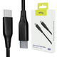 Kabel Allity AUC-02 USB-C - USB-C 1 m 60W Black (5906667550238) - obraz 4