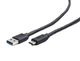 Кабель Cablexpert (CCP-USB3-AMCM-1M) USB 3.0 Type-A - USB Type-C, 1 м, премиум, черный - изображение 3