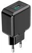 Мережевий зарядний пристрій Grand-X (1xUSB 5В/2.1А) Black (CH-03B) - зображення 8