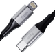 Kabel Allity AUC-01 USB-C - Lightning 1 m 27W Black (5906667550306) - obraz 2