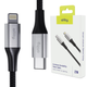 Kabel Allity AUC-01 USB-C - Lightning 1 m 27W Black (5906667550306) - obraz 4