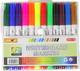 Pisaki wodne LEAN Toys Magiczne do rysowania na wodzie i szkle 12 szt 12864 (5905323210271) - obraz 1