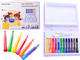 Zestaw pisaków LEAN Toys wodnych w walizce 12 szt 17301 (5905991001577) - obraz 2