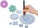Zestaw edukacyjny LEAN Toys Spirograf z pisakami 15695 (5905679072134) - obraz 4