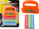 Zestaw kred chodnikowych LEAN Toys z uchwytem pomarańczowym 3 szt 17966 (5905991008422) - obraz 2