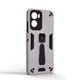 Чехол для Motorola G05/E15, Proover, Серый, с подставкой и магнитом, противоударный, ударопрочный, бронированный, панель-накладка, защита всего корпуса, термополиуретан (TPU) + поликарбонат (PC), ArmorStandart (ARM85748) - изображение 2
