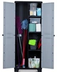 Шафа Keter Kis Linear Multipurpose сіра-чорна пластикова багатофункціональна (242872) - зображення 2