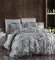 Постільна білизна First Choice Cotton Satin полуторний Leopard Black - зображення 1