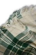 Хлопковый плед-покрывало First Choice 240×220 см Ruma Plaid Green - изображение 4