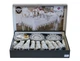 Льняная скатерть с ранером Selin Julide Set 160×350 см+12 салфеток кремовая - изображение 2