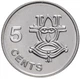 Монета Соломоновы острова 5 центов 1996 UNC (KM#26a) - изображение 1