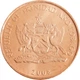 Монета Тринідад і Тобаго 1 цент 2008 UNC (KM#29) - зображення 2