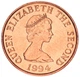 Монета Джерси 1 пенни 1994 AU-UNC (KM#54b) - изображение 2