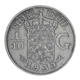 Монета Нідерландська Індія 1/10 гульдена 1939 F–VF (Ag 720, 1,25 грама) - зображення 1