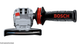 Профессиональная болгарка Bosch GWS 12-125 S: 1200Вт, диск 125мм, с регулировкой оборотов - изображение 4