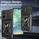 Чехол Camshield c кольцом-подставкой на Xiaomi Redmi A5 / light green - изображение 3
