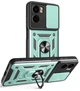 Чехол Camshield c кольцом-подставкой на Motorola G05 / light blue - изображение 1