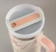 Термос термокружка Stanley Quencher H2.0 Tumbler из нержавеющей стали 1,18 л Cream Marble KT6007808 - изображение 3
