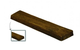 Панель полиуретановая DECOWOOD Модерн ET 406 (3 м) classic 12х3,5 Темный - изображение 2