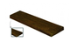 Панель полиуретановая DECOWOOD Модерн ET 405 (2 м) classic 19х3,5 Темный - изображение 2