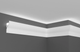Карниз полимерный для LED-освещения Grand Décor KH 906 Flex Гибкий 2440 мм - изображение 1