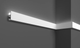 Молдинг полимерный для LED освещения Grand Décor KH 903 Гибкий 2000 мм - изображение 1