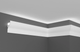 Карниз полімерний для LED-освітлення Grand Décor KH 906 Жорсткий 2000 мм - зображення 1