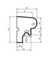 Подоконник фасадный Prestige Decor DC 103 2000 мм - изображение 2