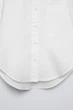 Подростковая рубашка для девочки ZARA 3153/704 130 см Белый - изображение 5