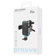 Тримач телефону в авто з бездротовою зарядкою Proove Triple Clamp Pro 15W - зображення 1