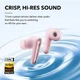 Бездротові навушники Anker Soundcore Liberty 4 NC, Pink, Hi-Res, ANC, LDAC, 50H, IPX4, Bluetooth 5.3 - зображення 5