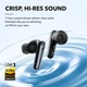 Бездротові навушники Anker Soundcore Liberty 4 NC, Black, Hi-Res, ANC, LDAC, 50H, IPX4, Bluetooth 5.3 - зображення 7