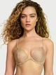 Бюстгальтер Victoria's Secret Rose Lace Push-Up Bra Praline размер 34A - изображение 2
