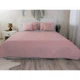 Покрывало двусторонее Руно 150x220 см - Велюр Pink and Grey ромб рожевый (28048) - изображение 1