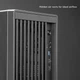 Корпус для компьютера Chieftec UNI BS-20B-OP Черный mATX с вентилятором 90 мм USB-C без блока питания (BS-20B-OP) - изображение 4